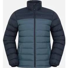 Microfiber Jackets Mountain warehouse Men's Mens Vista Padded Jacket Navy 46/Regular