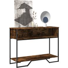 Møbler vidaXL Konsolentisch Räuchereiche 100 x 35 x 74.5 cm Holzwerkstoff Ablagetisch 35x100cm