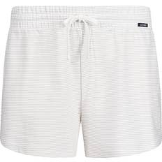 Beige Pyjamasser Skiny Pyjamasbukser Every Night - Grå/Hvid