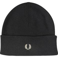 Fred Perry Herr Mössor Fred Perry Merino Wool Beanie Black
