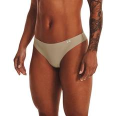 Vrouw Herenondergoed Under Armour PS Thong 3-Pack - Beige