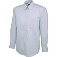Uneek Mens Pinpoint Oxford Long Sleeve Shirt Chest 44-46'