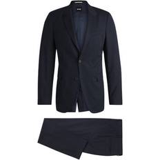Kostymer BOSS Slim-fit suit in pinstripe virgin wool