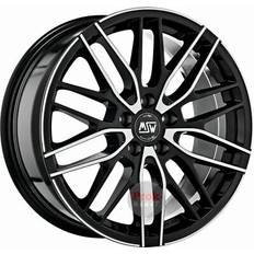 17" Car Rims MSW 72 Alloy Wheels Set Of 4 17 x 7 Inch ET45 5x114.3 PCD
