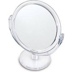 Danielle Ultra Vue Two-Sided Makeup Mirror, 12X Magnification, Clear Acrylic