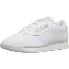 11Main, Reebok Womens Princess Sneakers White Comfortable Classic Athletic Shoes