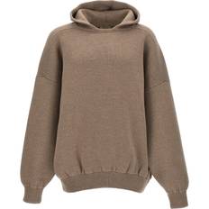 Fear of God Truien Fear of God God-Boucle Knit Hoodie Maglioni Beige-Uomo