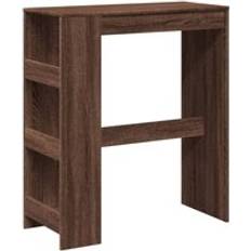 Barborde vidaXL M. Stativer 90 x 40 x 103.5 cm Konstrueret Træ Brun Egetræ Barbord