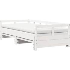vidaXL Sofá Cama Nido Con Colchones 90x200 cm