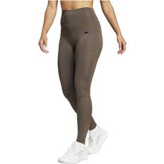 Brun - Fitness Tights adidas adidas Performance Optime Grønne leggings fuld længde
