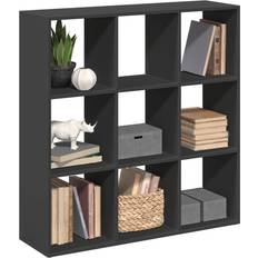 Møbler vidaXL Raumteiler-Bücherregal Schwarz 102 x 29 x 103,5 cm Bücherregal