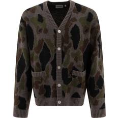 Carhartt WIP Sweatere Carhartt WIP Merton Cardigan Camo Duck Jacquard - Flerfarvet