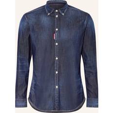 DSquared2 Herr Skjortor DSquared2 Hemd Herren Farbe Denim