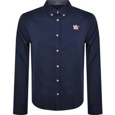 True Religion Men Shirts True Religion Buddha Patch Shirt Navy