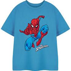 Marvel T-shirts Marvel blue jump short sleeved t-shirt boys