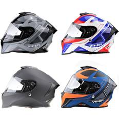 Viper rs-55 patriot cyclone full face acu gold motorcycle motorbike crash helmet