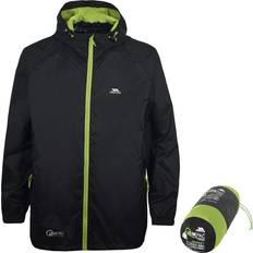 Trespass Unisex Jakker Trespass Qikpac Regnjakke UNISEX Sort