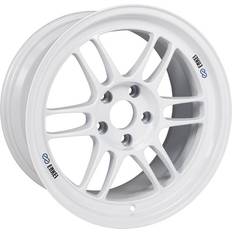 17" Car Rims Enkei 3797906522WP 17 x 9 in. RPF1 5 x 114.3 Bolt Pattern 22 mm Offset 73 mm White Wheel