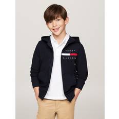 Tommy Hilfiger Boys Hoodies Children's Clothing Tommy Hilfiger Boys' Kids' Flag Stripe Zip Hoodie Navy