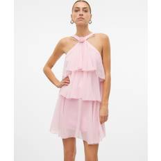 Vero Moda Vmfelicia Kort Klänning Cherry blossom