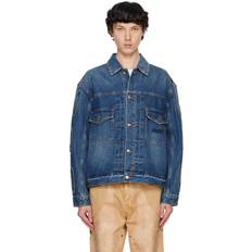 Ksubi Outerwear Ksubi Blue Doubledown Oh Denim Jacket denim