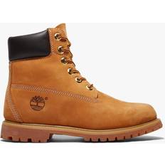 Beige - Dame Snørestøvler Timberland Premium 6 Inch Lace Up Boot - Beige