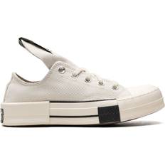 Schuhe Converse DRKSTAR OX Rick Owens DRKSHDW Egret Sneakers unisex Baumwolle/Gummi/Textil Weiß