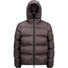 Moncler Jackets Moncler Masac Short Down Jacket Brown