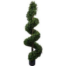 Leaf 150 cm Sprial Buxus Artificial Tree UV Resistant