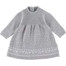 Emporio Armani Klänningar Emporio Armani Klänning Ull - Gråmelerad m Vit