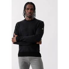 Merino Wool Tops Belstaff Kerrigan Crewneck Jumper Black