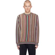 Men - Multicoloured Jumpers Paul Smith 'Signature Stripe' Cashmere Sweater Multicolour