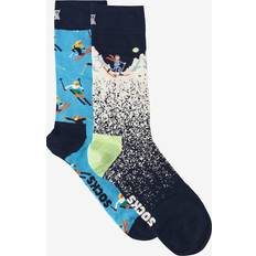 Bruna - Unisex Underkläder Happy Socks 2-Pack Happy Skiing limited Box