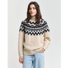 Gant Fair Isle Stehkragenpullover