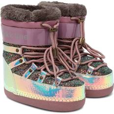 Mikk-Line Vinterskor Mikk-Line Winterstiefel Rose Brown m. Glitzer 35/37 Winterstiefel