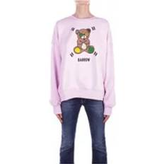 Barrow Sweathshirts Med Logo Print Og Drop Skuldre - Lilla