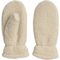 Beige - Dame Handsker & Vanter Pieces Pcnetty Teddy Mittens BC Vanter hos Magasin White Pepper