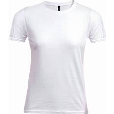 4XL - Dam T-shirts Fristads Code 1917 - Vit