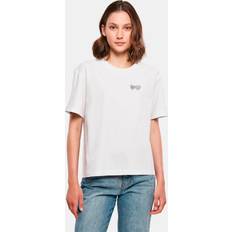 Abbigliamento T-Shirt Miss Tee Lock It Blanc