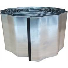 Apollo Galvanised Lawn Edging Roll 5 m - Silver