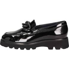 Damen Mokassins Sioux Meredira-712-H Slipper in Übergrößen Schwarz67990 große Damenschuhe