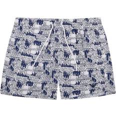 Emporio Armani Herr Badkläder Emporio Armani Elegant Polyester Swim Men's Shorts