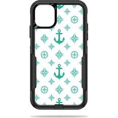 MightySkins OTCIP11-Teal Designer Skin for Otterbox Commuter iPhone 11 Teal Designer