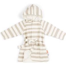 Done By Deer Bathrobe Stripes 1-2Y Sand