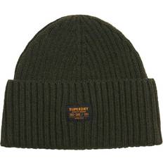 Superdry Women Accessories Superdry Workwear Knited Wool Blend Beanie Hat