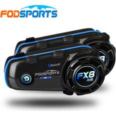 Motorcycle bluetooth helmet Fodsports 2x 1000m fx8 air motorcycle intercom 2-way helmet motorbike bluetooth headset