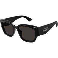 Solbriller Alexander McQueen AM0468S Asian Fit 001 Solbriller Kvinder - Black