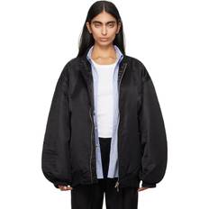 The Frankie Shop Black Astra Bomber Jacket Black XS-S
