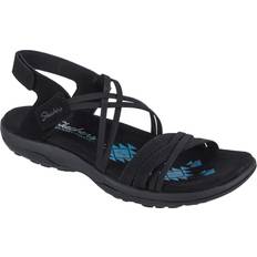 Skechers Sandali Skechers Reggae Slim Takes Two, schwarze Damensandalen