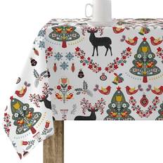 Cotton - OEKO-TEX Cloths & Tissues Belum Stain-Proof Resined 300 x 150 cm Tablecloth Multicolour